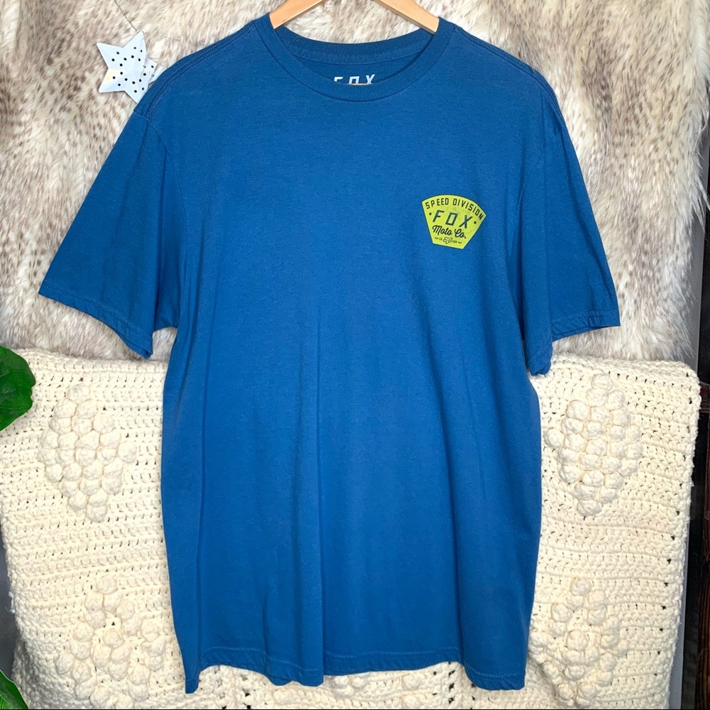 Fox Blue Short Sleeve T-Shirt